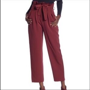 NWT Romeo & Juliet Ruffle Waist Paper Bag Pants